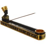 Porte - encens en r�sine repr�sentant la reine �gyptienne nefertiti - d�coration pour la maison ou le ...