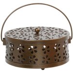 Porte - encens spirale anti - moustique classique porte - encens en métal pour usage extérieur (bronze ... Porte - encens spirale anti - moustique classique porte - encens en métal pour usage extérieur (bronze ...