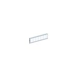Schneider - prismaset g active - porte - tiquettes adhsives - l=432mm - h=24mm - lot de 12 - lvs08903 ...