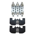 Spit - porte - fusible italweber pour fusibles nh 3p fixation par vis 2543010
