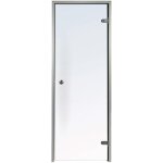 Desineo - porte pour hammam transparente 70 x 190 cm cadre en aluminium
