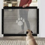 Porte magique pour chien barri�res s�curit� facile � installer et verrouillable pour animaux de compagnie100x7 ...