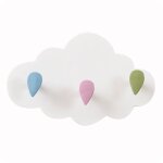 Porte - manteau pour chambre d'enfant nuage porte - manteau pour enfant sans per�age installation porte ...