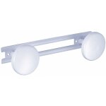 Godonnier - porte - manteau m�tallique bg laqu� blanc 2 t�tes 24, 5