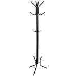 Songmics - calicosy - porte - manteaux noir sur pied à 12 crochets - h178 cm Songmics - calicosy - porte - manteaux noir sur pied à 12 crochets - h178 cm