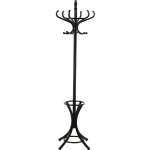 Fijalo - porte - manteau sur pied bois noir �53x186 cm, bois : bouleau / ?palmier