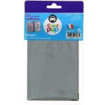 Porte papier carbon argent