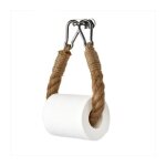 Porte - papier toilette 50cm brun hygi�nique corde de chanvre porte - papier hygi�nique mural accessoires ...