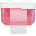 Porte papier toilette auto - adh�sif, derouleur papier toilette mural �tanche, distributeur papier toilette ...