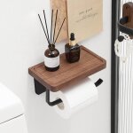 Porte - papier toilette bois mural support papier toilette derouleur vintage - sans perçage, 201210. ... Porte - papier toilette bois mural support papier toilette derouleur vintage - sans perçage, 201210. ...