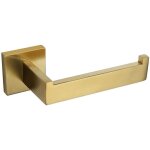Porte papier toilette laiton bross, acier inox porte rouleau support papier toilette pour salle de bain ...