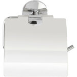 Porte papier toilette mural, d�rouleur papier toilette mural avec couvercle cuba, zinc, 13, 5x13, 5x4 ...