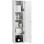 Porte - papier toilette, rangement wc, armoire de salle de bain sur pied en mdf, porte - papier hyginique ...