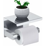 Porte papier toilette, support papier rouleau sans perçage derouleur papier wc, distributeur papier avec ... Porte papier toilette, support papier rouleau sans perçage derouleur papier wc, distributeur papier avec ...