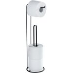 Porte - papier toilette wenko stand 2 en 1 noir métal porte - rouleau wc sur pied support papier toilette ... Porte - papier toilette wenko stand 2 en 1 noir métal porte - rouleau wc sur pied support papier toilette ...