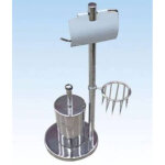 Porte - papier toilette sur pied rouleau de savon brosse toilette meubles de salle de bain accessoires ...