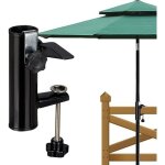 Porte - parasol balustrade de balcon support parasol balcon pince support pour table parasol accessoires ...