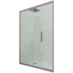 Forte - porte parois de douche coulissante 100 cm lavande niche deco