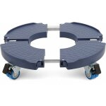 Porte plante a roulettes rotation � 360�, capacit� de 200 kg, plateau roulant r�glable � 40 - 54cm, support ...