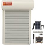 Porte poulailler automatique solaire, accessoire poulailler, avec minuterie, pour �quipement de s�curit� ...