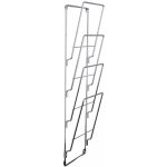 Pt living - porte revue mural 4 compartiments métal mag Pt living - porte revue mural 4 compartiments métal mag