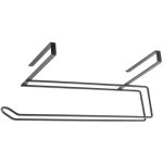 Porte - rouleau de cuisine metaltex 35x18x10 cm noir
