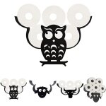 Porte - rouleau de papier toilette animal porte - papier toilette joli animal support mural chambre porte ...