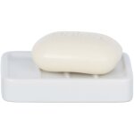 Porte - savon en céramique, support rectangulaire hexa à bords arrondis wenko Porte - savon en céramique, support rectangulaire hexa à bords arrondis wenko