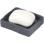 Wenko porte savon slate rock - aspect ardoise, polyr�sine, 11. 2x2. 7x9. 4 cm, anthracite