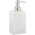 Porte - savon liquide, 200 ml, rechargeable, salle de bain, distributeur shampoing, pompe en inox, blanc ... Porte - savon liquide, 200 ml, rechargeable, salle de bain, distributeur shampoing, pompe en inox, blanc ...