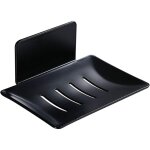 Porte - savon mural, porte - savon adhsif de douche, mtal boite a savon etagere sans perage pour salle ...