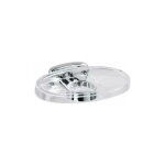 Porte - savon mural, porte savon en plastique avec fixation murale acier inox, 17, 5x5, 5x11, 5 cm, brillant ... Porte - savon mural, porte savon en plastique avec fixation murale acier inox, 17, 5x5, 5x11, 5 cm, brillant ...
