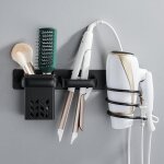 Porte sèche cheveux, support de lisseur avec range - câbles, support mural pour organisateur de sèche ... Porte sèche cheveux, support de lisseur avec range - câbles, support mural pour organisateur de sèche ...