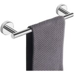 Porte serviette 30cm en acier inoxydable barre porte - serviettes mural pour cuisin salle de bain chrome ...