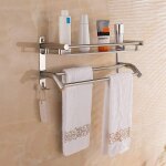 Porte serviette chromé étagère serviette barres porte - serviettes en acier inoxydable étagère serviette ... Porte serviette chromé étagère serviette barres porte - serviettes en acier inoxydable étagère serviette ...