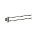 Spirella - porte serviettes double mural nyosteel bross