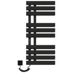Porte serviette electrique, 500x1100mm chauffe serviette thermostatique intelligent, mural radiateur ...