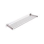 Msv - porte serviettes tagre mural en inox siwa bross