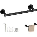 Porte - serviettes murale 40 cm barre serviette mural en acier inoxydable 304 porte serviette salle de ...