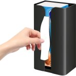 Porte - serviettes en papier magn�tique, distributeur de gants et support de sac poubelle pour la cuisine, ...