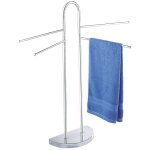 Porte - serviettes wenko cosenza chrom� 4 bras 33 cm salle de bain porte - serviettes design porte - ...