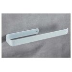 Porte sopalin mural blanc, 33cm porte essuie tout mural auto - adhsif ou  percer, support sopalin space ...