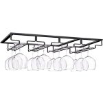 Porte verre � 4 rang�es, porte verres � pied suspendu, support � verre vin invers�, support verre vin ...