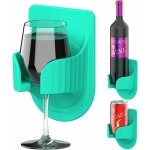 Porte - verre  vin, porte - canette de bire, porte - gobelet mural, porte - gobelet pour salle de bain ...