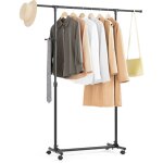 Porte - vêtements à roulettes - porte - vêtements - hauteur réglable entre 97 - 165 cm - porte - vêtements ... Porte - vêtements à roulettes - porte - vêtements - hauteur réglable entre 97 - 165 cm - porte - vêtements ...