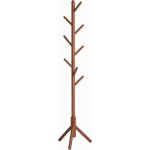 Portemanteau en bois, portant  vtements avec 8 crochets, porte manteau sur pieds, assemblage facile, ...