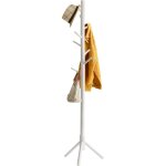 Portemanteau en bois, portant � v�tements avec 8 crochets, porte manteau sur pieds, assemblage facile, ...