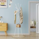 Woltu - portemanteau sur pieds en forme d'arbre, portant  vtements avec 9 crochets et 1 tagre, en ...