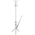 Portemanteau sur pied métal blanc Portemanteau sur pied métal blanc
