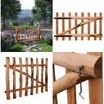 Portillon de clôture bois de noisetier imprégné 100x60 cm - portail bois - portillon bois - clôture bois ... Portillon de clôture bois de noisetier imprégné 100x60 cm - portail bois - portillon bois - clôture bois ...